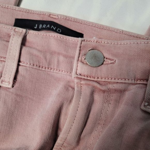 J Brand Indigo Womens Skinny Ankle Lightly Distressed Jeans - Picture 9 of 9